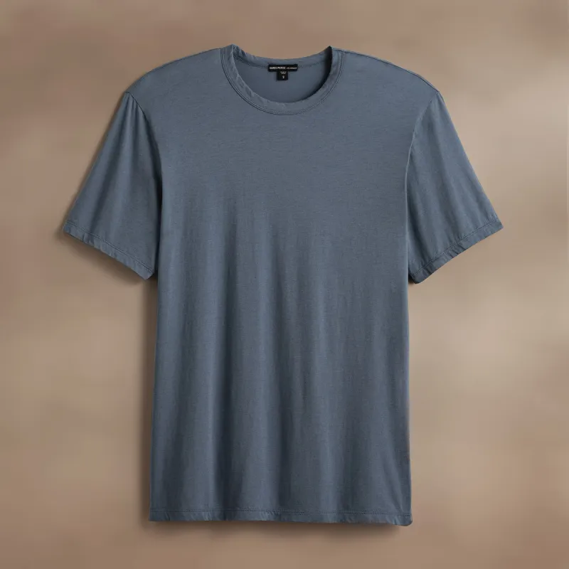 Luxe Lotus Jersey Tee - Cascade sold by James Perse