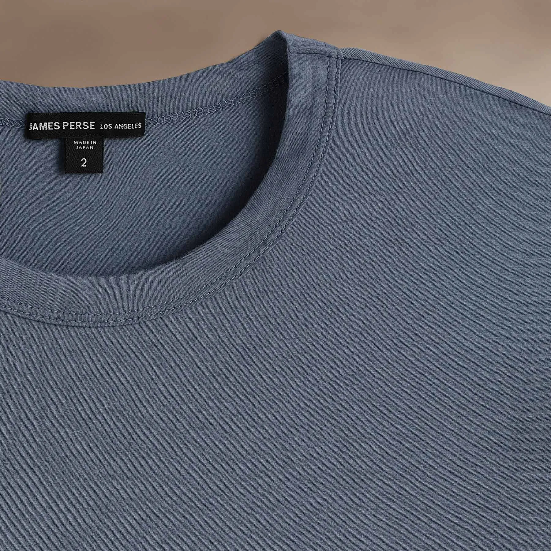 Luxe Lotus Jersey Tee - Cascade sold by James Perse product image thumbnail 2
