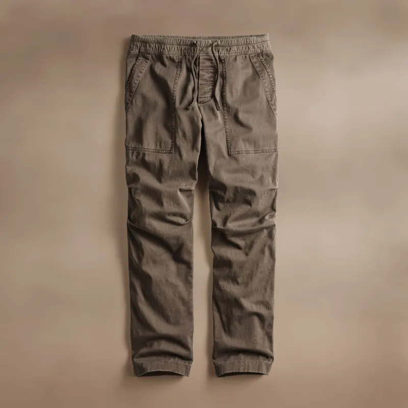 Army Cotton Slub Utility Pant - Loam Pigment sold by James Perse