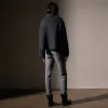 Recycled Cashmere Pullover - Charcoal Marl sold by James Perse