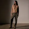 Cashmere Soft V Sweater - Camel sold by James Perse