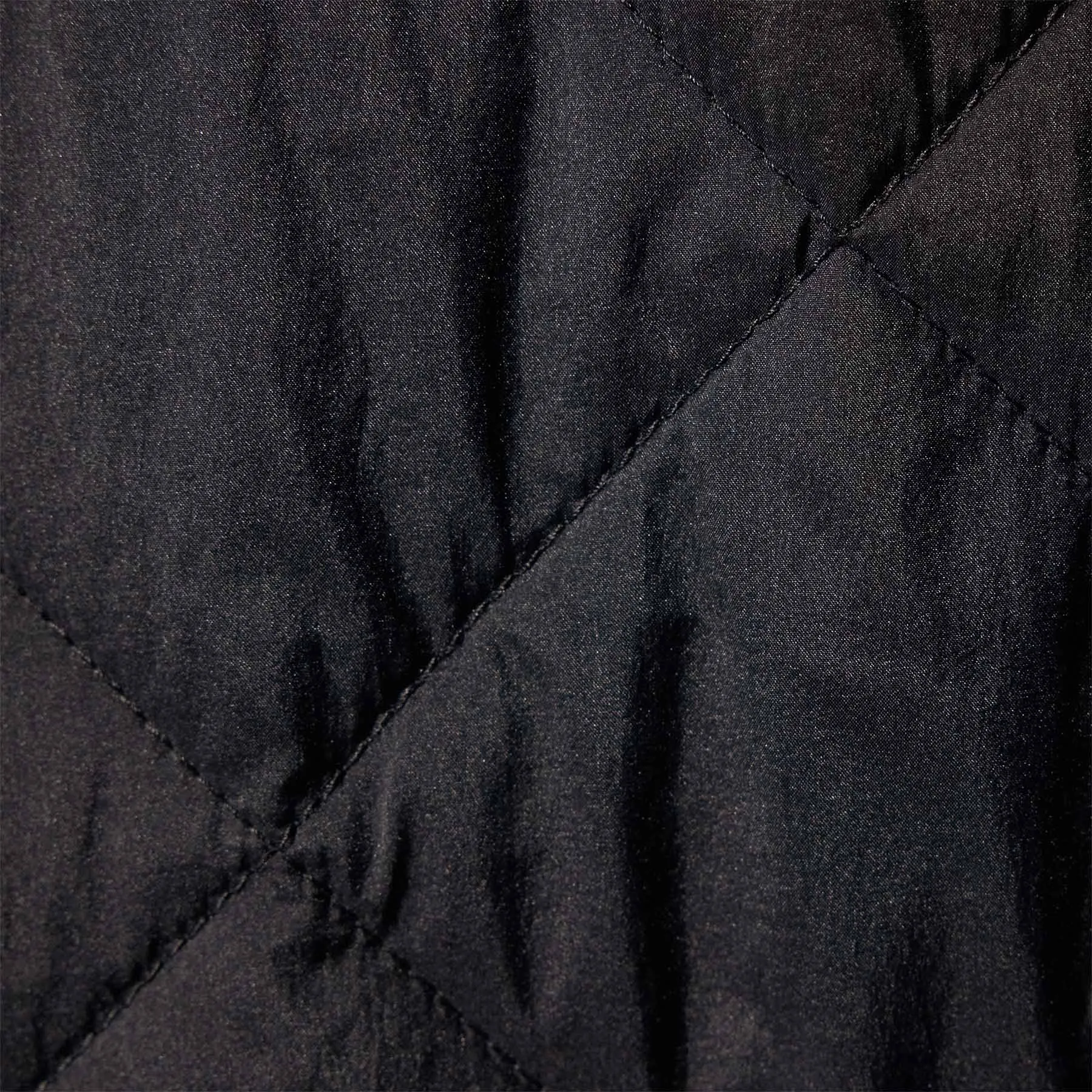 Sherpa Lined Insulated Snap Front Jacket - Black/Black sold by James Perse product image thumbnail 5