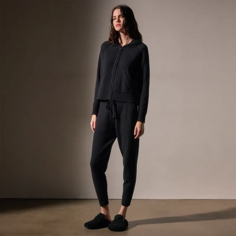 Cashmere Track Pant - Black sold by James Perse