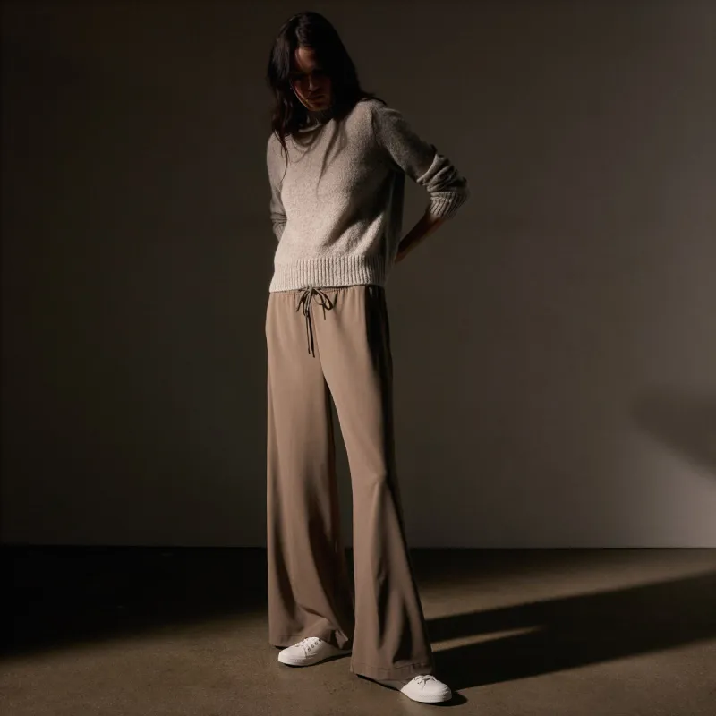 Stretch Wool Wide Leg - Cargo sold by James Perse