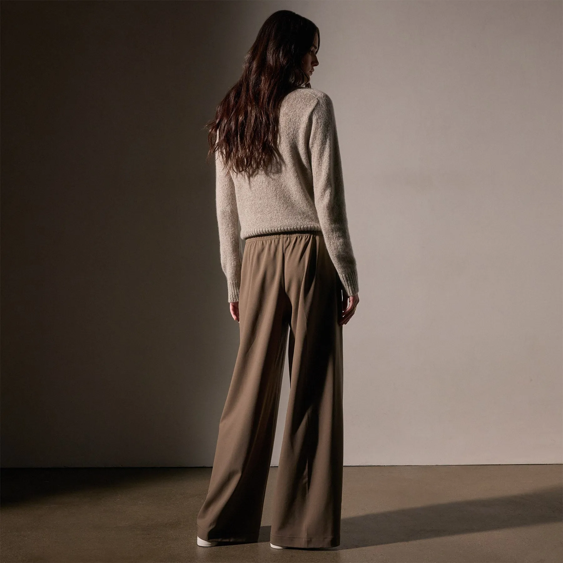 Stretch Wool Wide Leg - Cargo sold by James Perse product image thumbnail 4