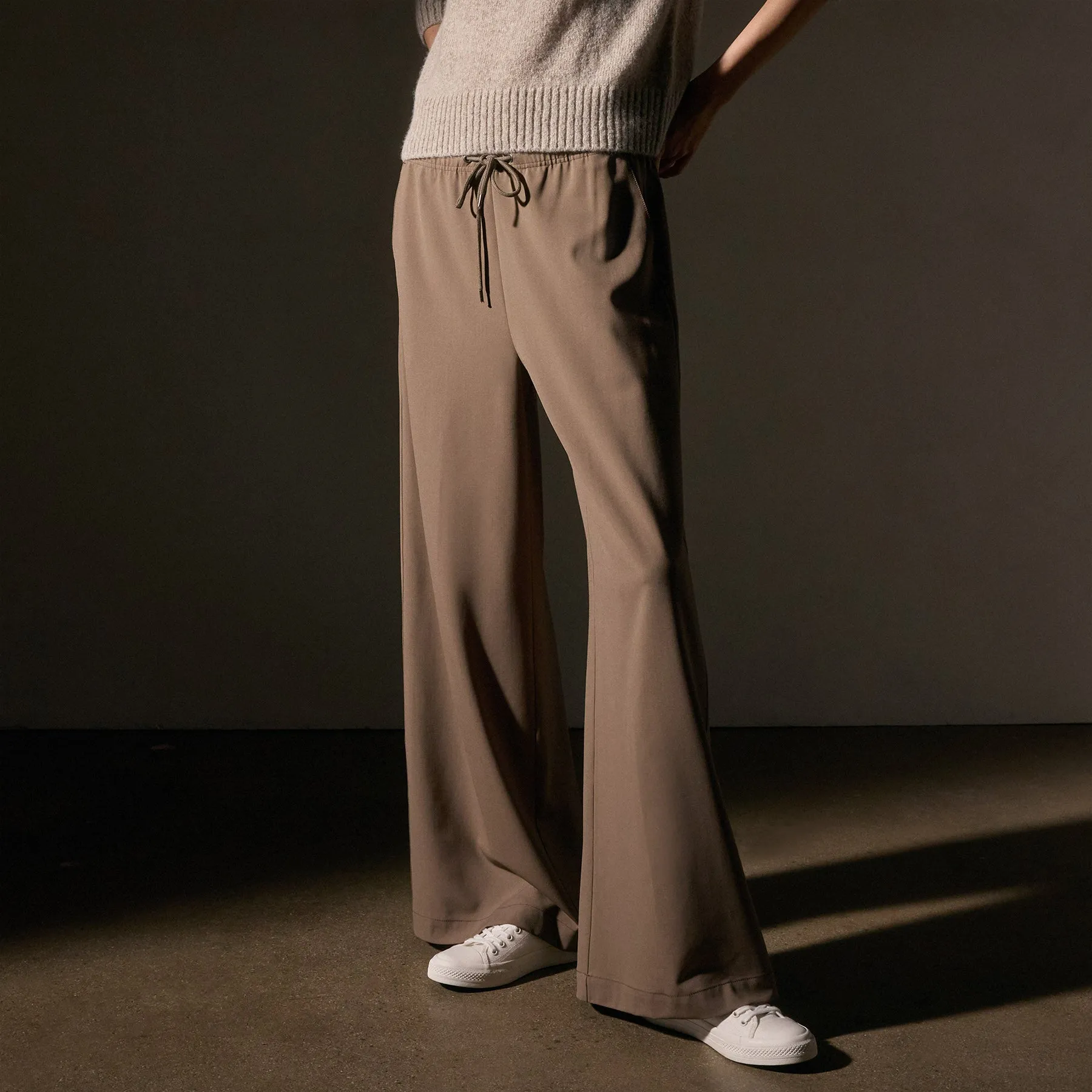 Stretch Wool Wide Leg - Cargo sold by James Perse product image thumbnail 2