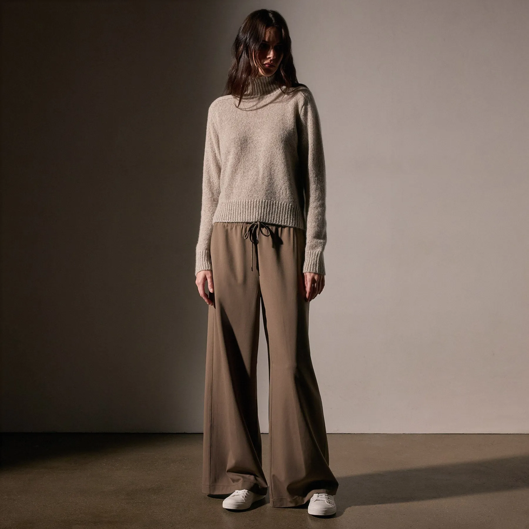 Stretch Wool Wide Leg - Cargo sold by James Perse product image thumbnail 3
