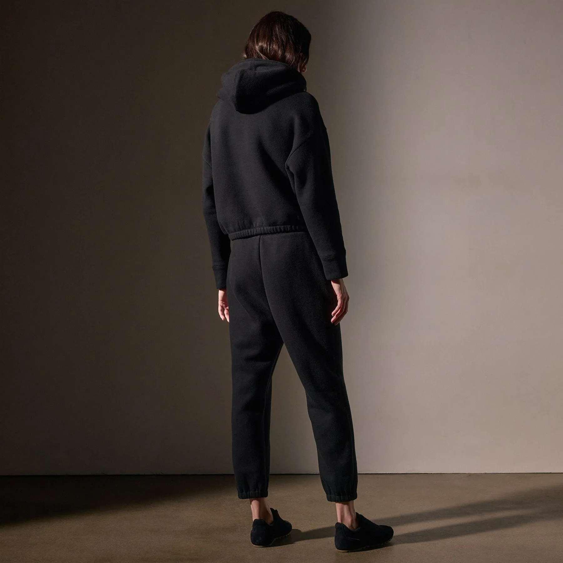 Cozy Oversized Sweat Pant - Black sold by James Perse product image thumbnail 4