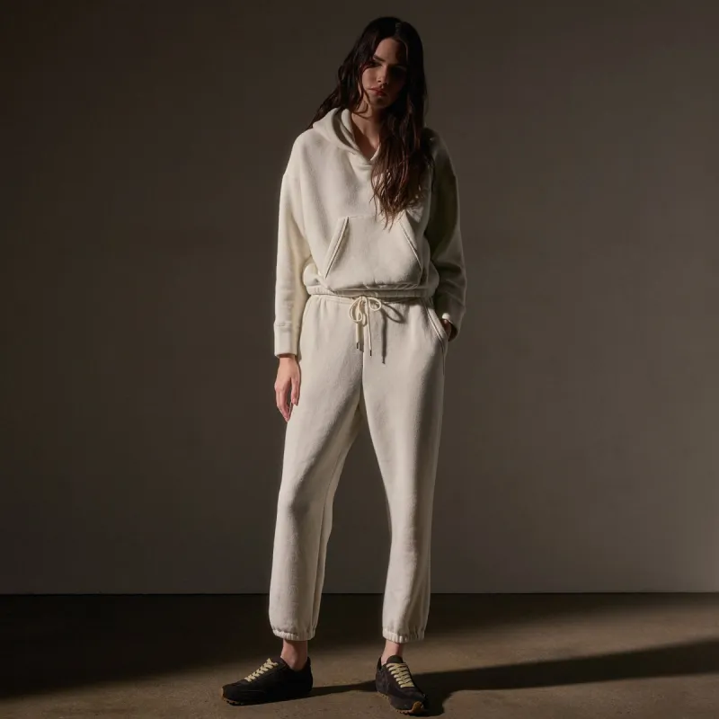 Cozy Oversized Sweat Pant - Ivory sold by James Perse