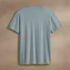 Short Sleeve Crew Neck - Azure Pigment sold by James Perse