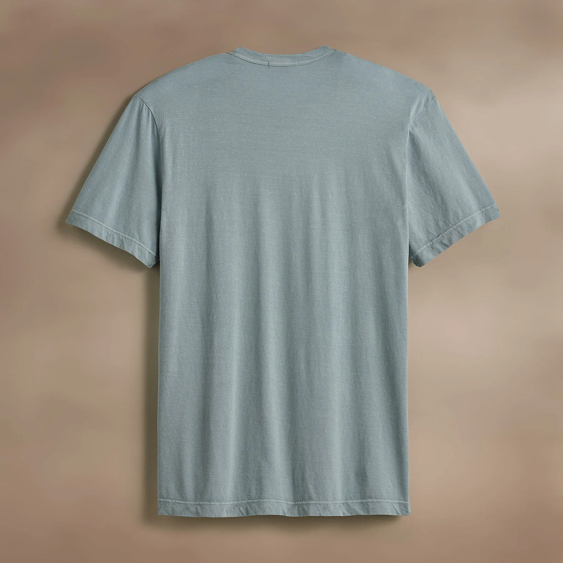 Short Sleeve Crew Neck - Azure Pigment sold by James Perse product image thumbnail 3