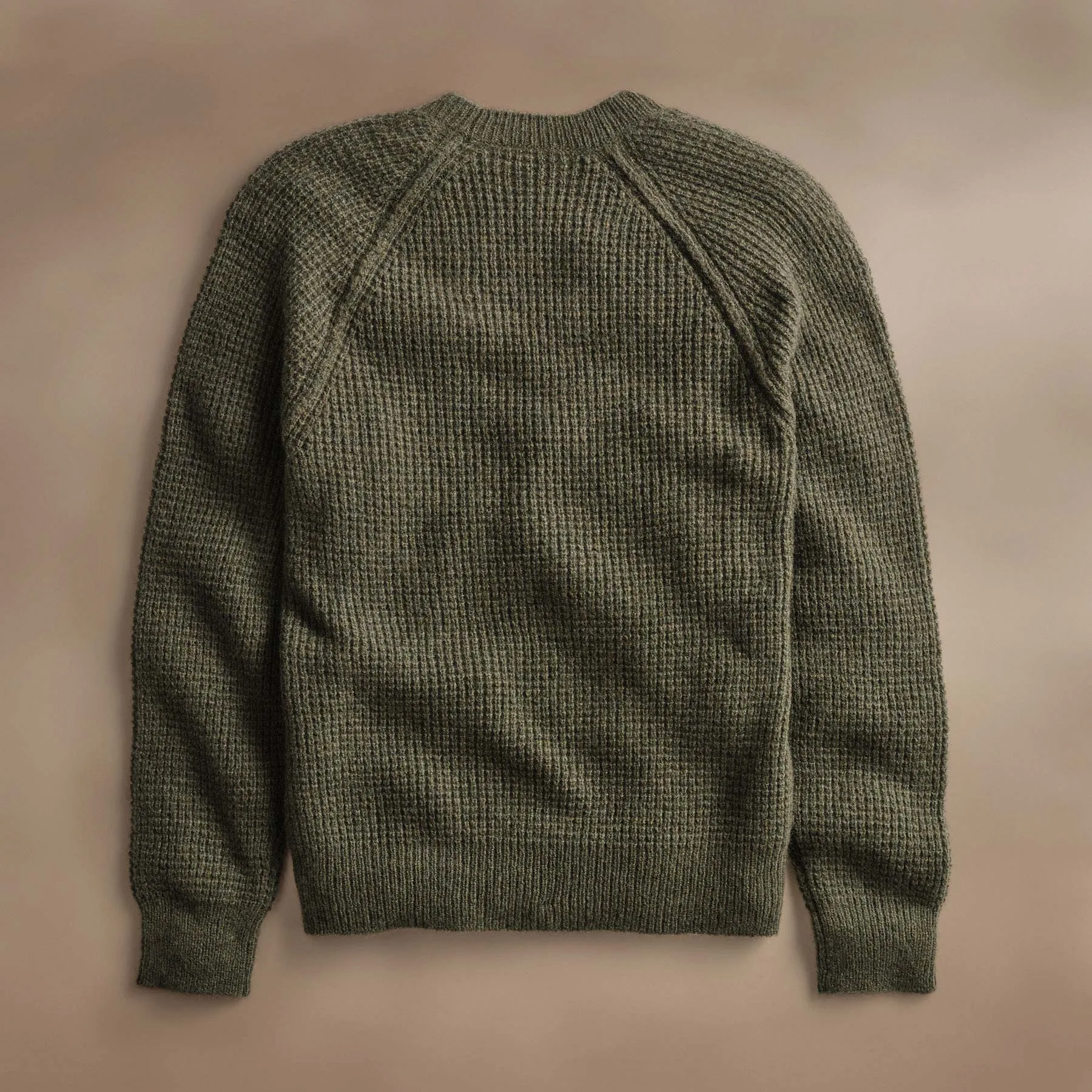 Cashmere Knit Raglan Crew - Fir sold by James Perse product image thumbnail 4