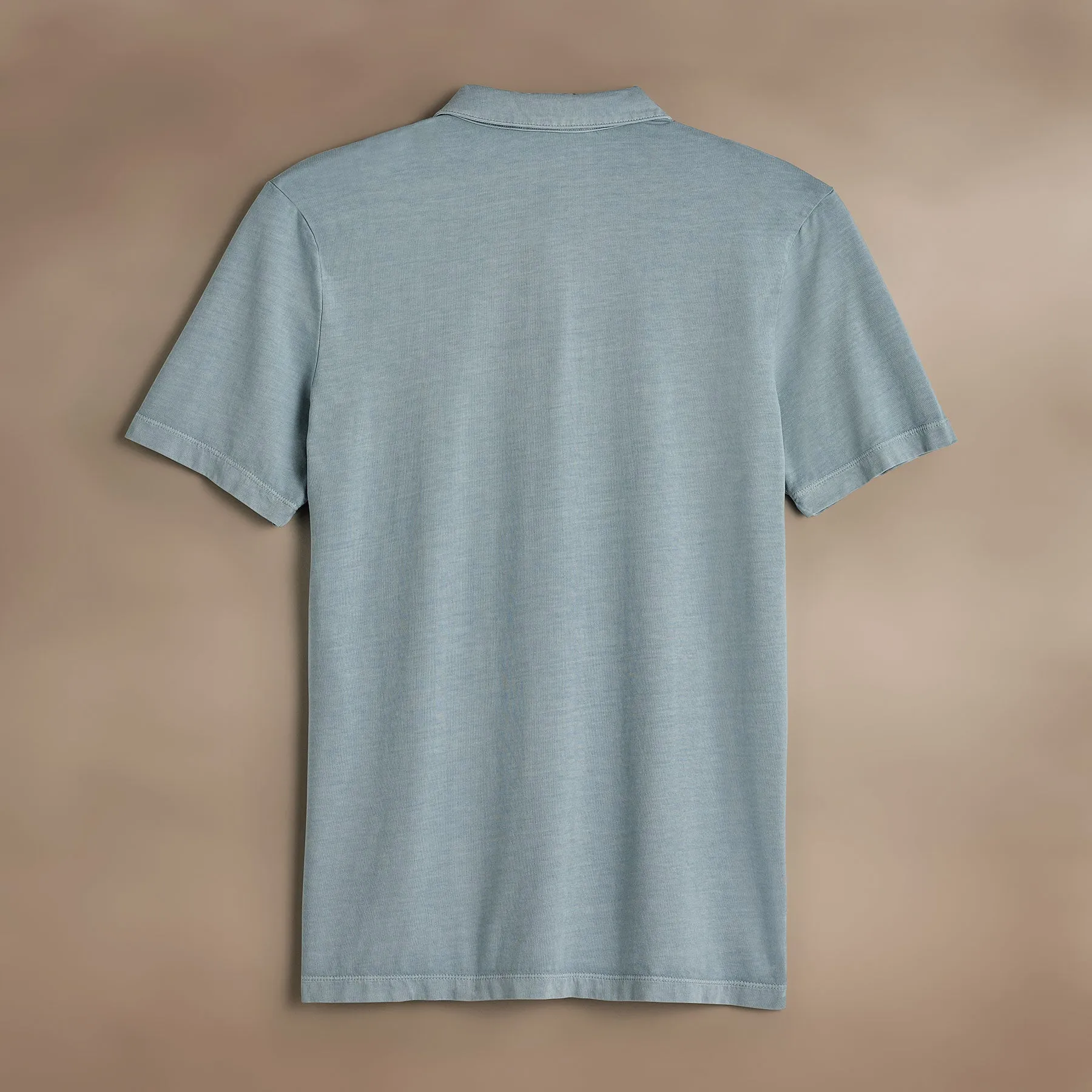 Sueded Jersey Polo - Azure Pigment sold by James Perse product image thumbnail 3