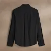 Performance Poplin Shirt - Black sold by James Perse