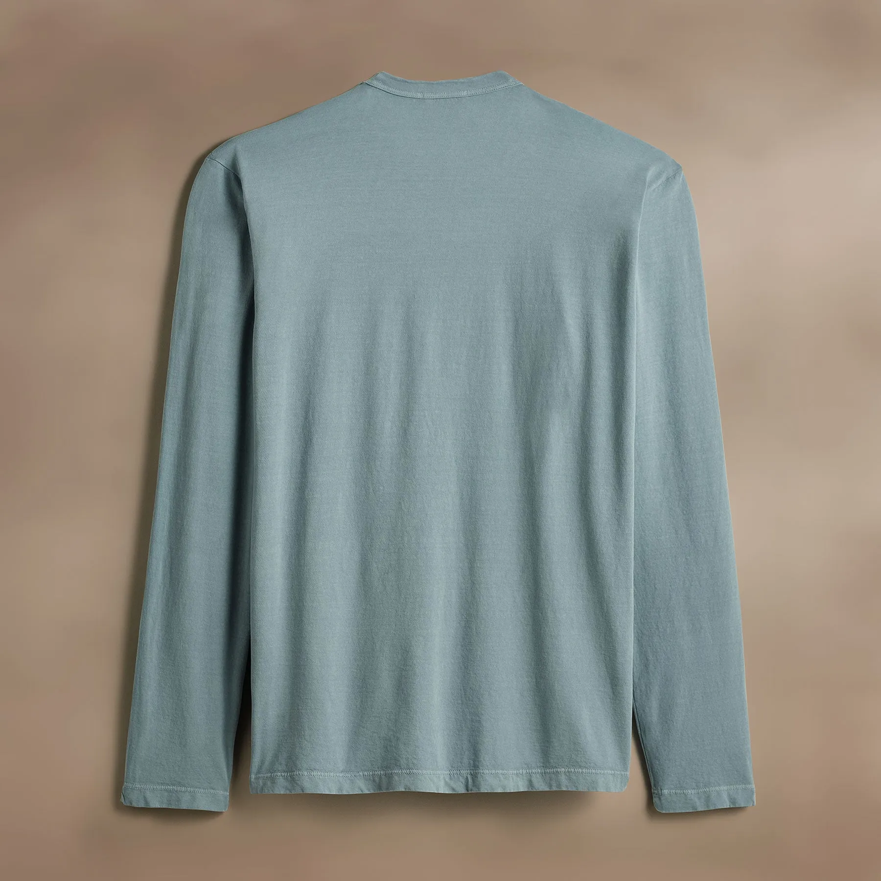 Long Sleeve Crew Neck - Azure Pigment sold by James Perse product image thumbnail 3