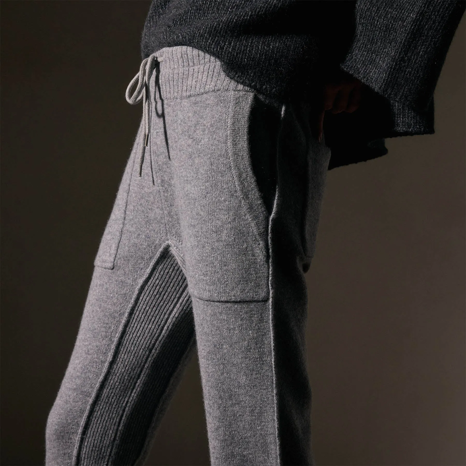 Recycled Cashmere Casual Pant - Heather Grey sold by James Perse product image thumbnail 2