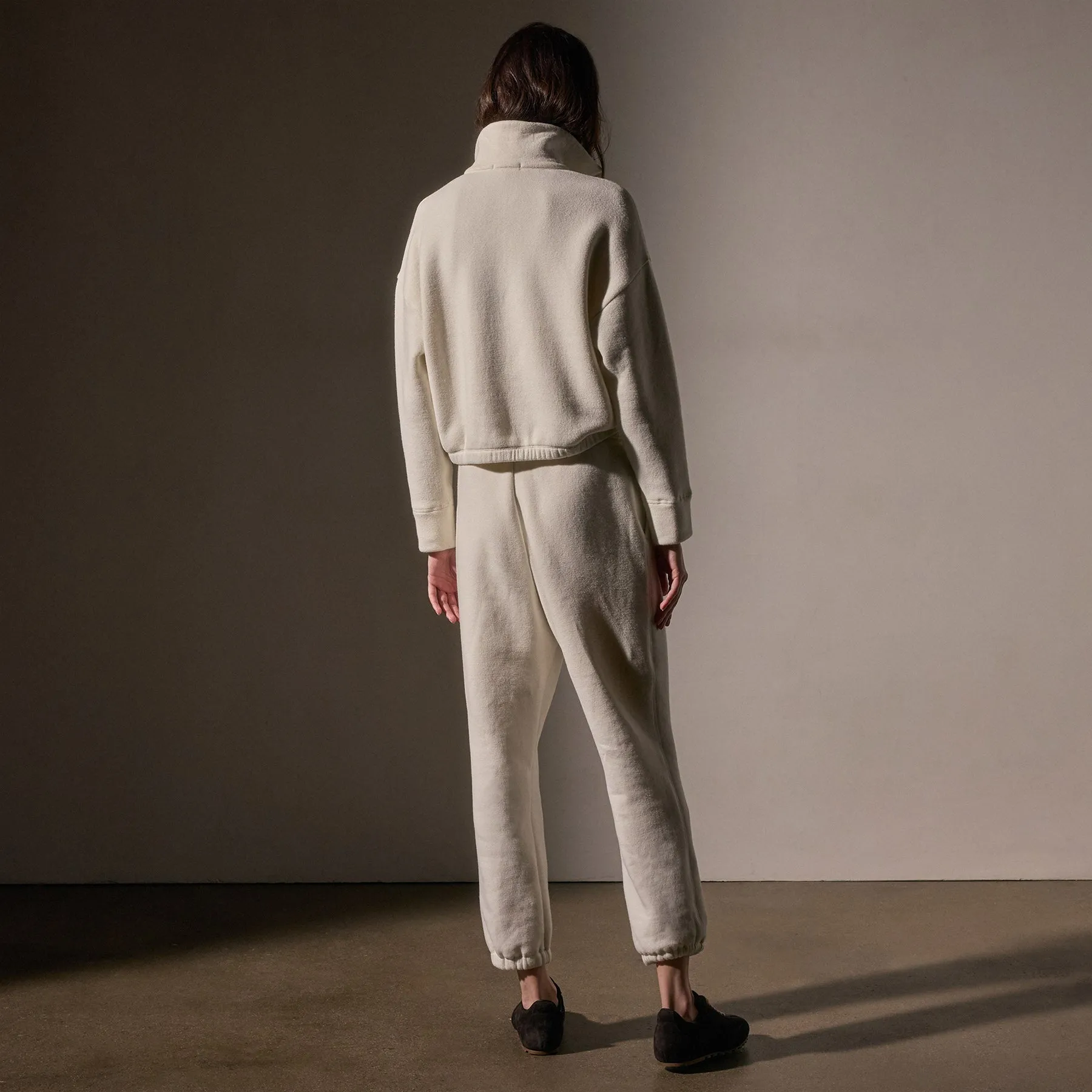 Cozy Half Zip - Ivory sold by James Perse product image thumbnail 4