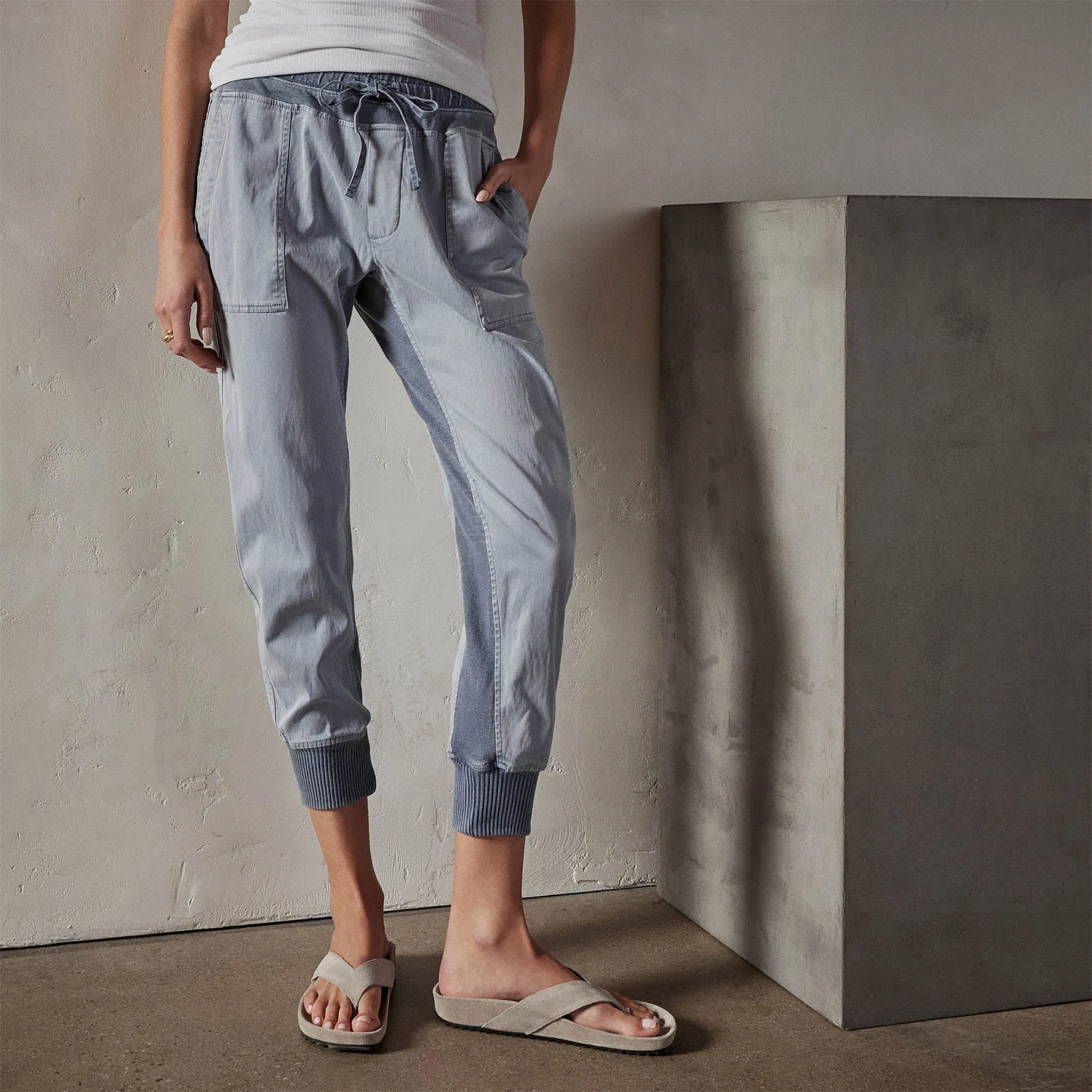 Mixed Media Pant - Aura Pigment sold by James Perse product image thumbnail 3