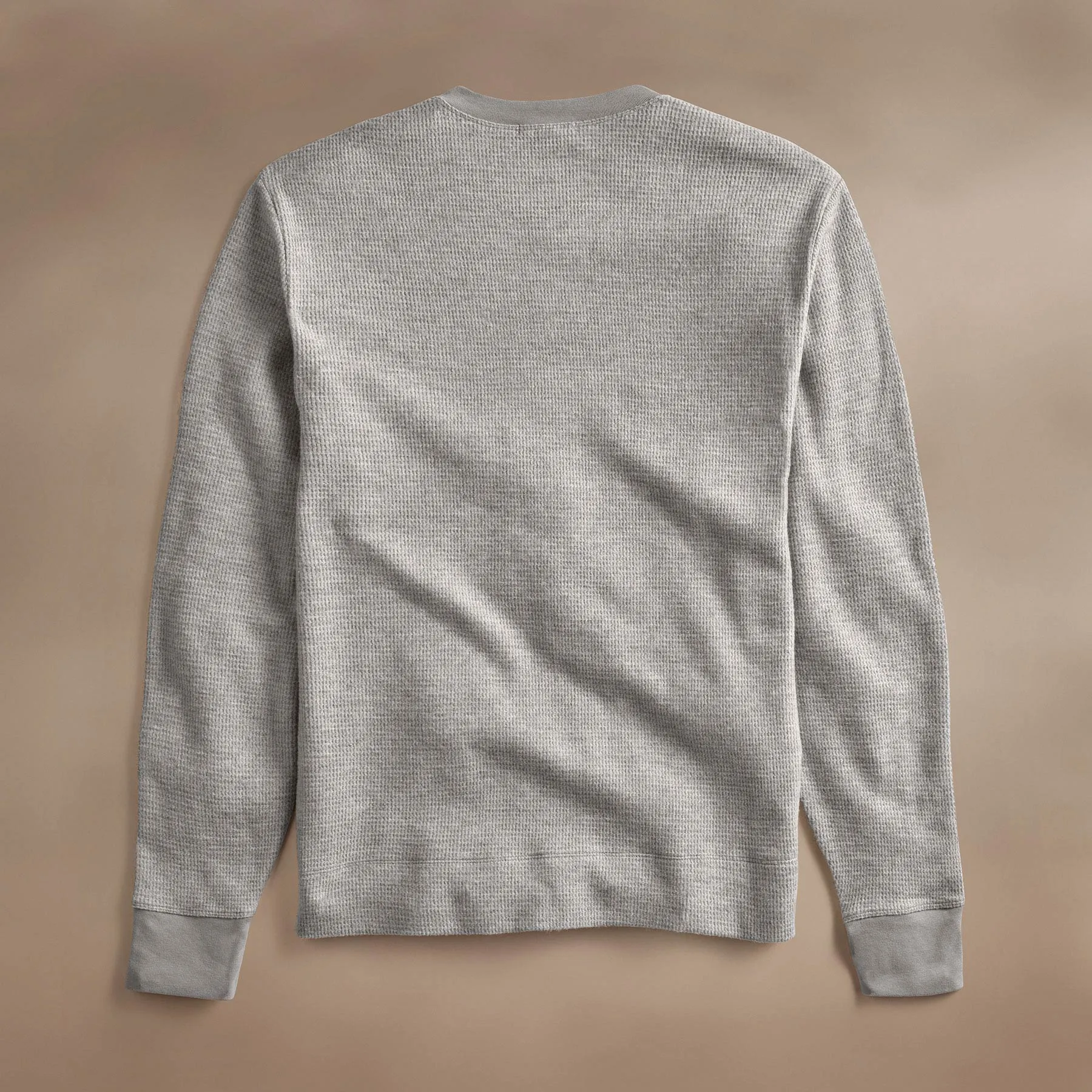 Brushed Thermal Crew Neck - Heather Grey sold by James Perse product image thumbnail 3