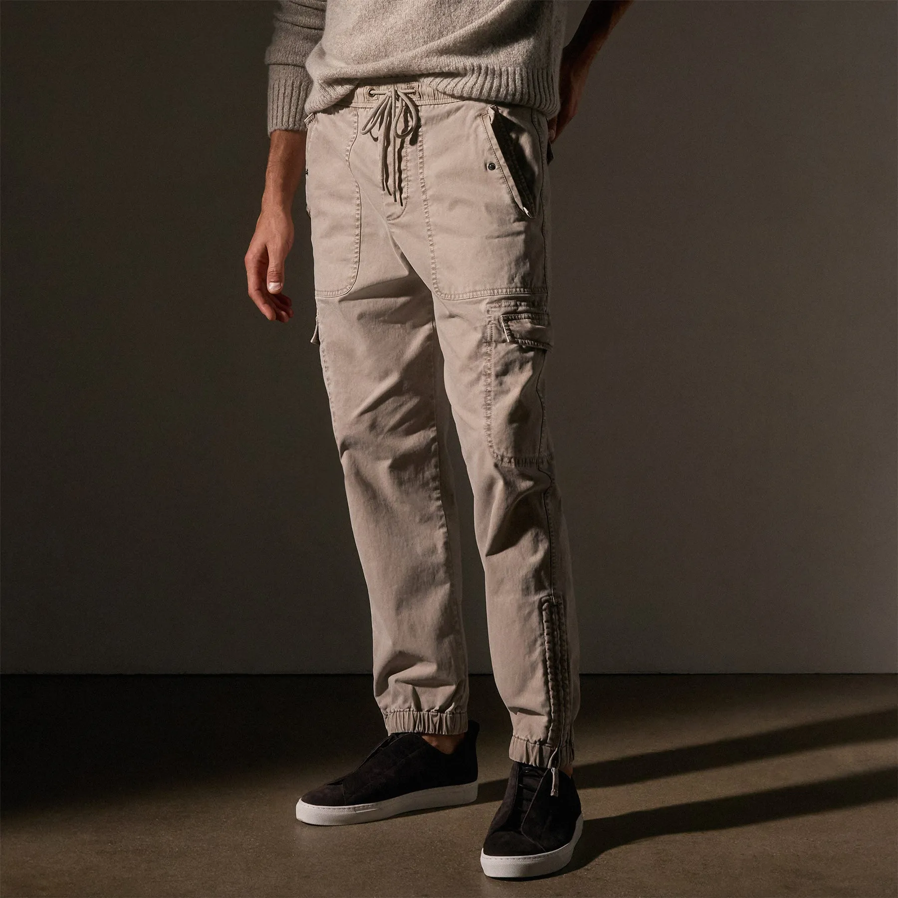 Multi Pocket Flight Pant - Light Tan Pigment sold by James Perse
