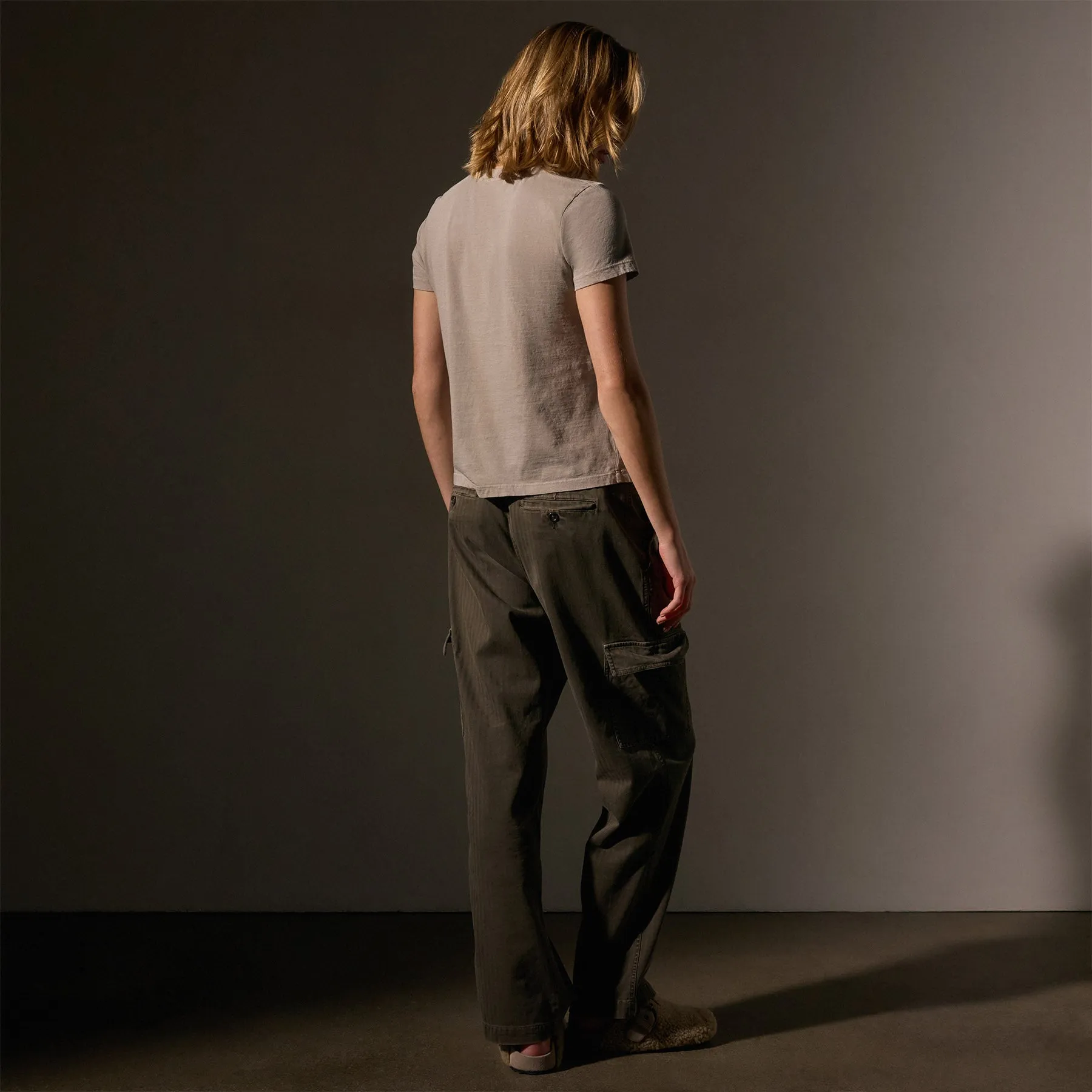 Vintage Little Boy Tee - Light Tan Pigment sold by James Perse product image thumbnail 4