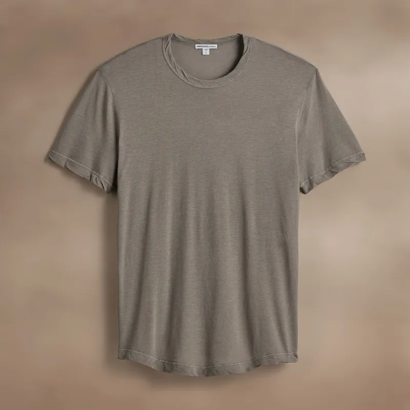 Clear Jersey Crew - Coyote Pigment sold by James Perse