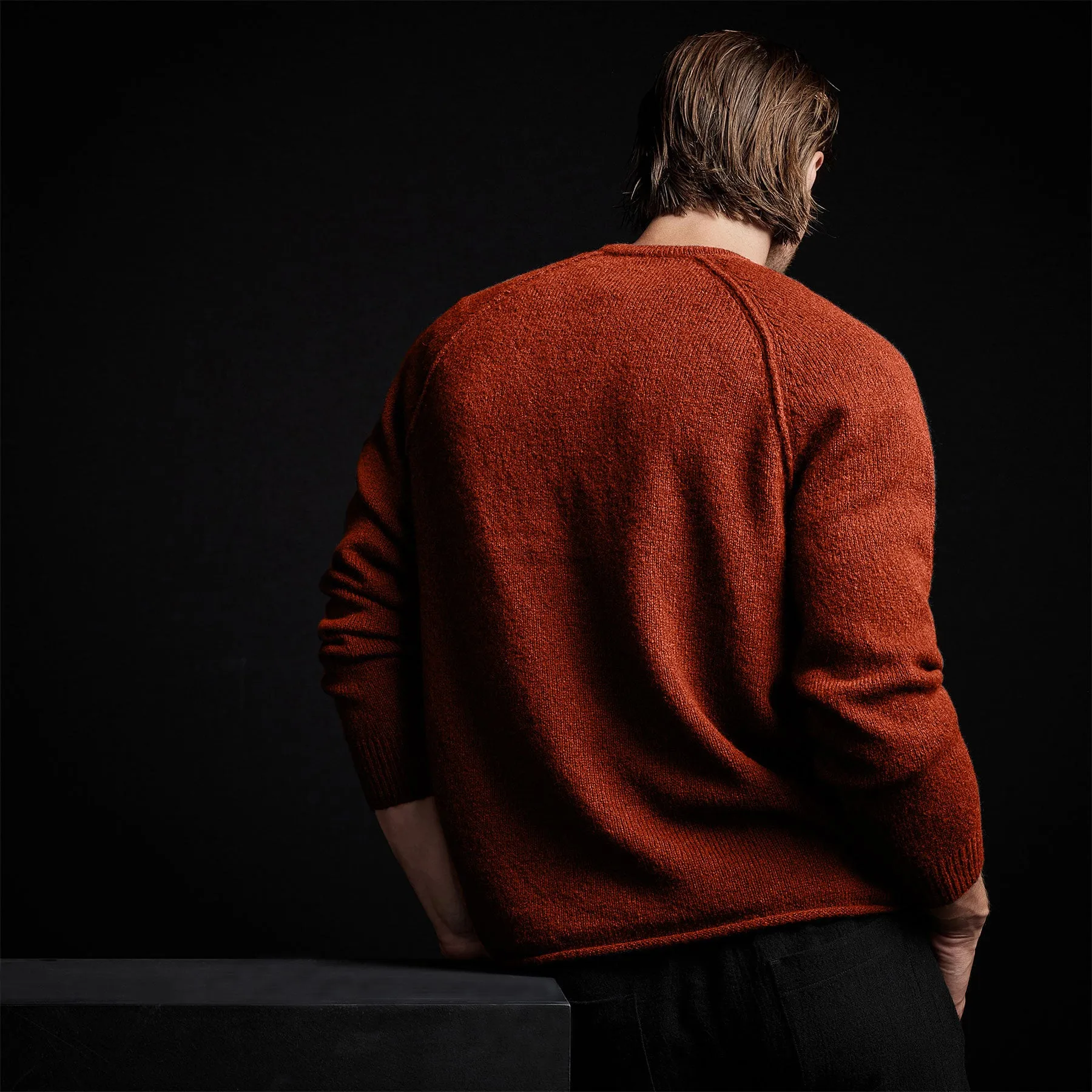 Mid Gauge Cashmere Sweatshirt - Harvest sold by James Perse product image thumbnail 2