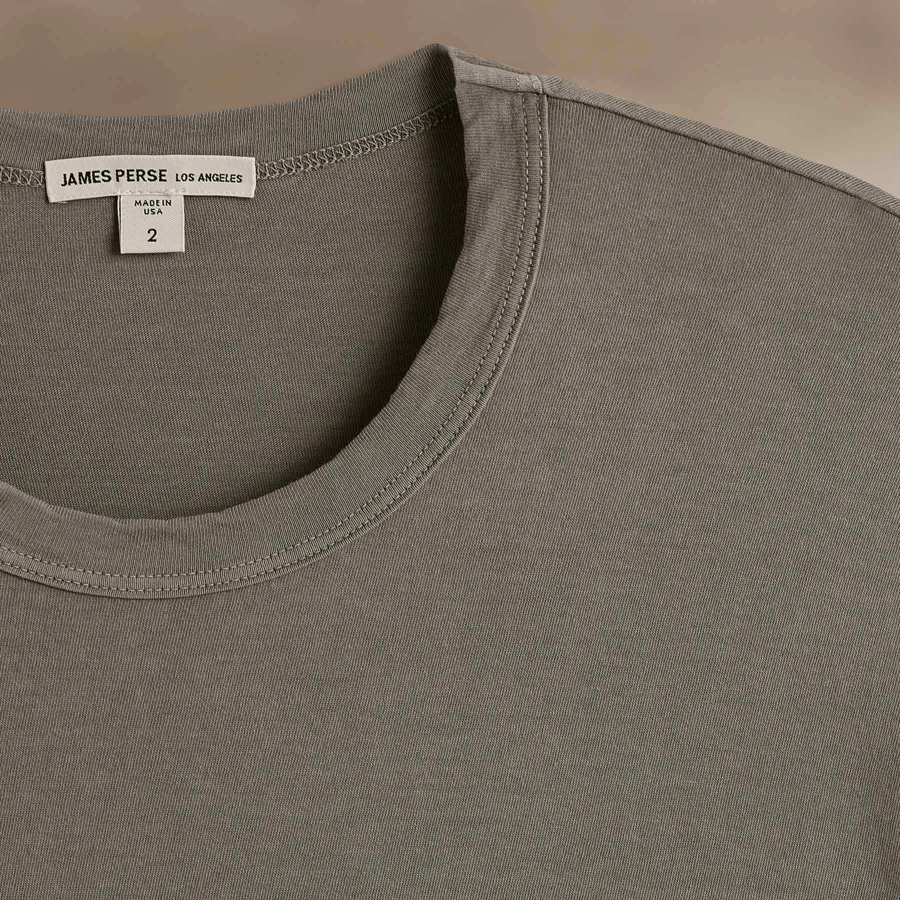 Short Sleeve Crew Neck - Coyote Pigment sold by James Perse product image thumbnail 2