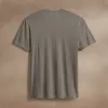 Short Sleeve Crew Neck - Coyote Pigment sold by James Perse