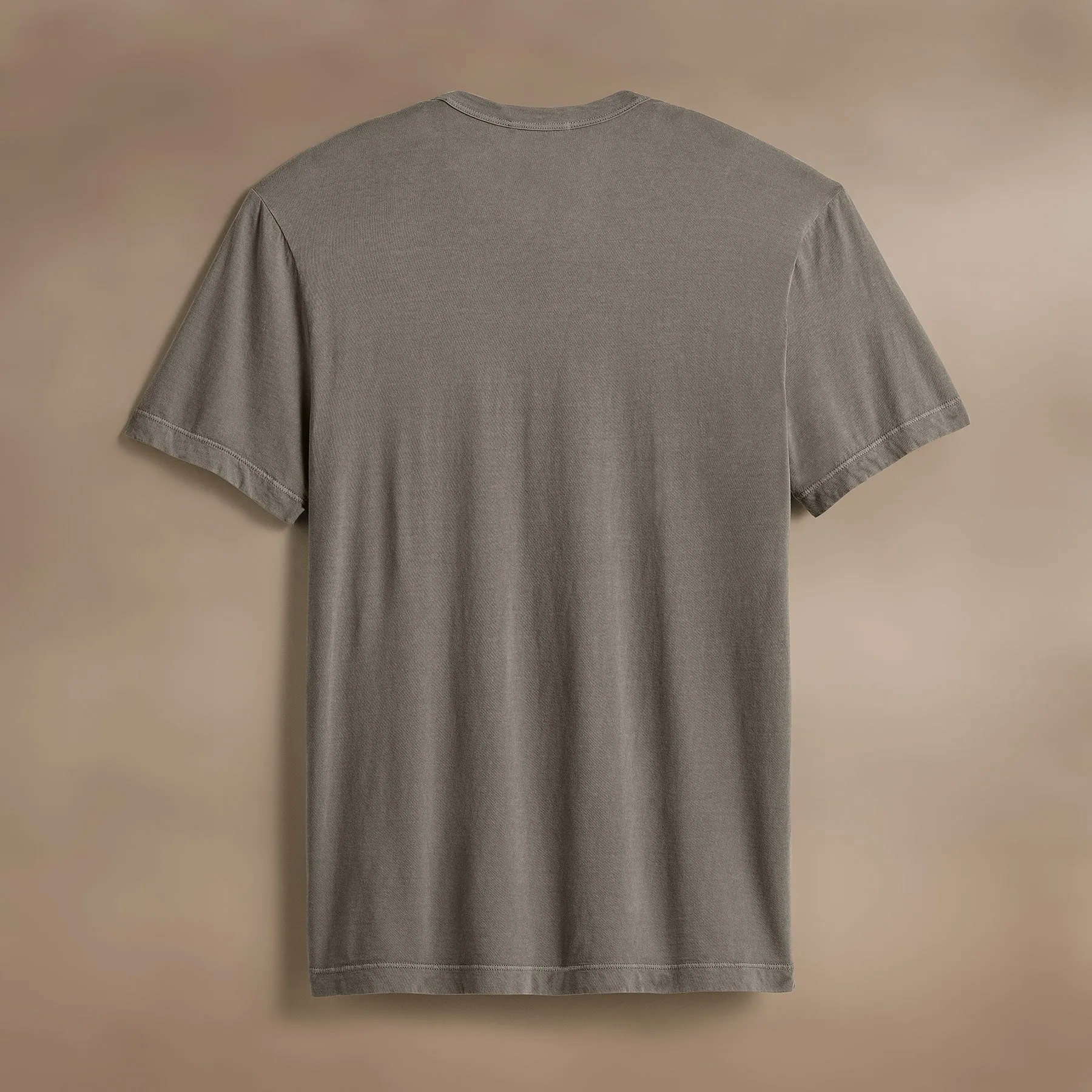 Short Sleeve Crew Neck - Coyote Pigment sold by James Perse product image thumbnail 3