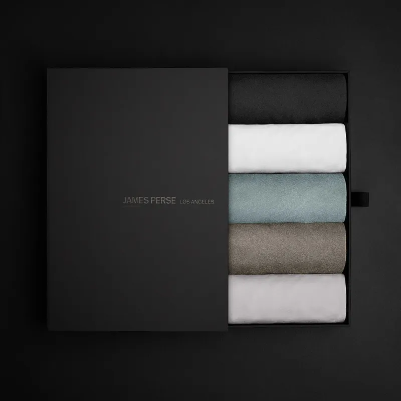 Men's Classic T Shirt Gift Set - Holiday Hues made by James Perse