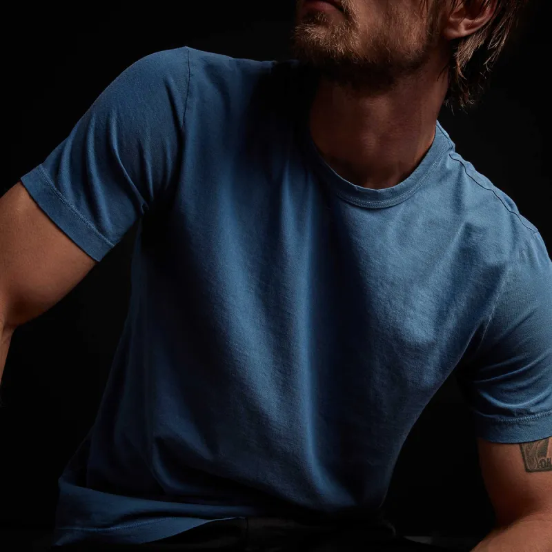 Short Sleeve Crew Neck - Bolt Pigment sold by James Perse