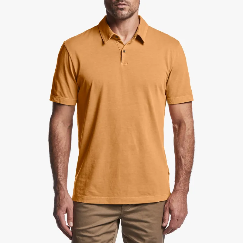 Sueded Jersey Polo - Comet Pigment sold by James Perse