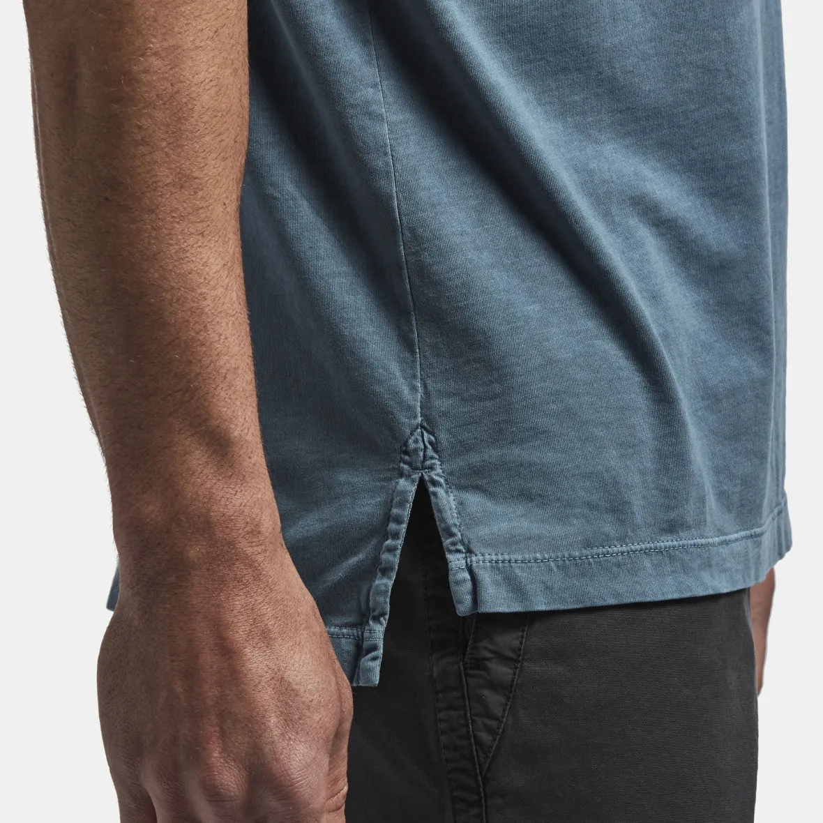 Sueded Jersey Polo - Globe Pigment sold by James Perse product image thumbnail 5