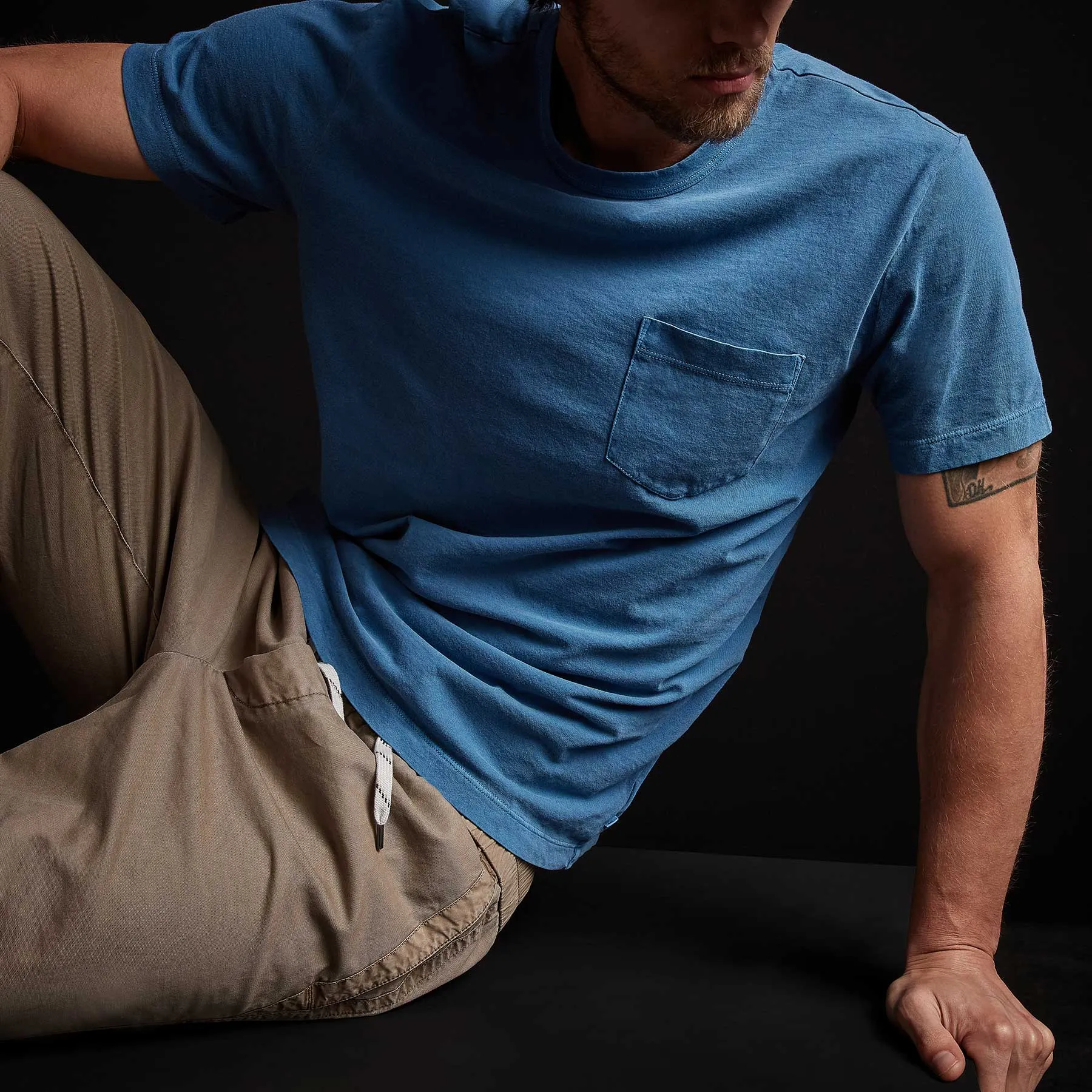 Lightweight Jersey Pocket Tee - Bolt Pigment sold by James Perse product image thumbnail 2