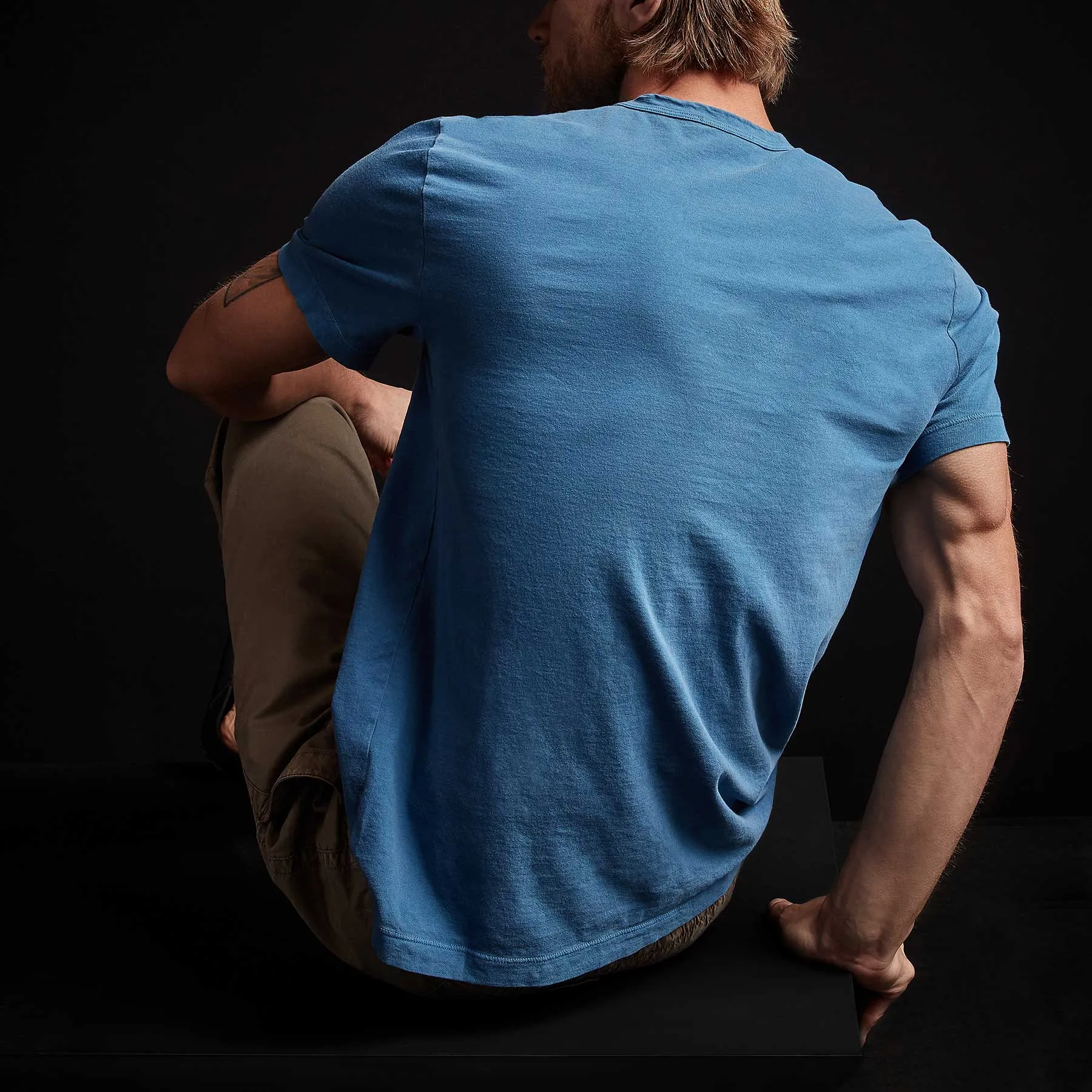 Lightweight Jersey Pocket Tee - Bolt Pigment sold by James Perse product image thumbnail 3