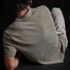 Recycled Brushed Jersey Polo - Greystone Pigment sold by James Perse