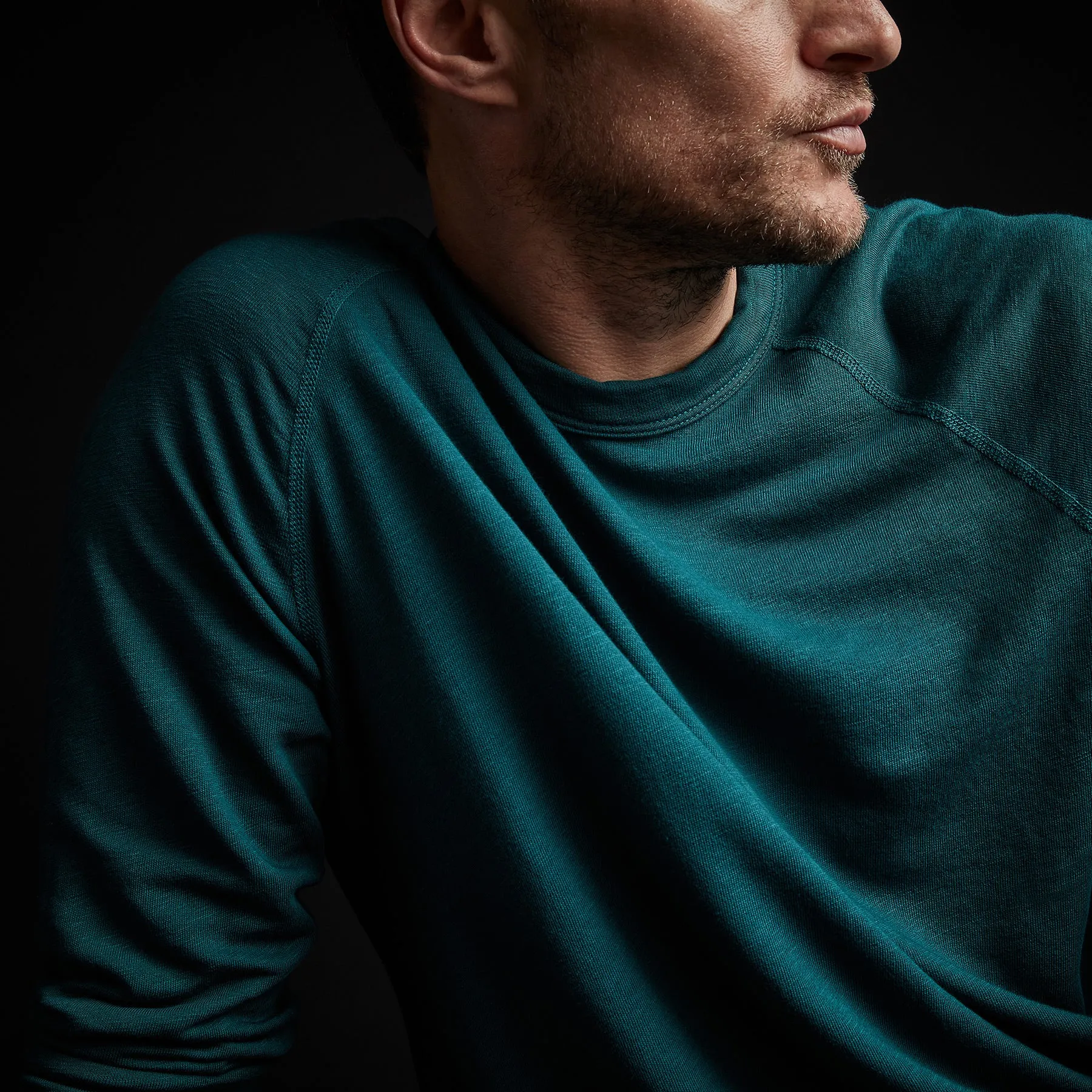 Vintage French Terry Sweatshirt - Jewel sold by James Perse product image thumbnail 3