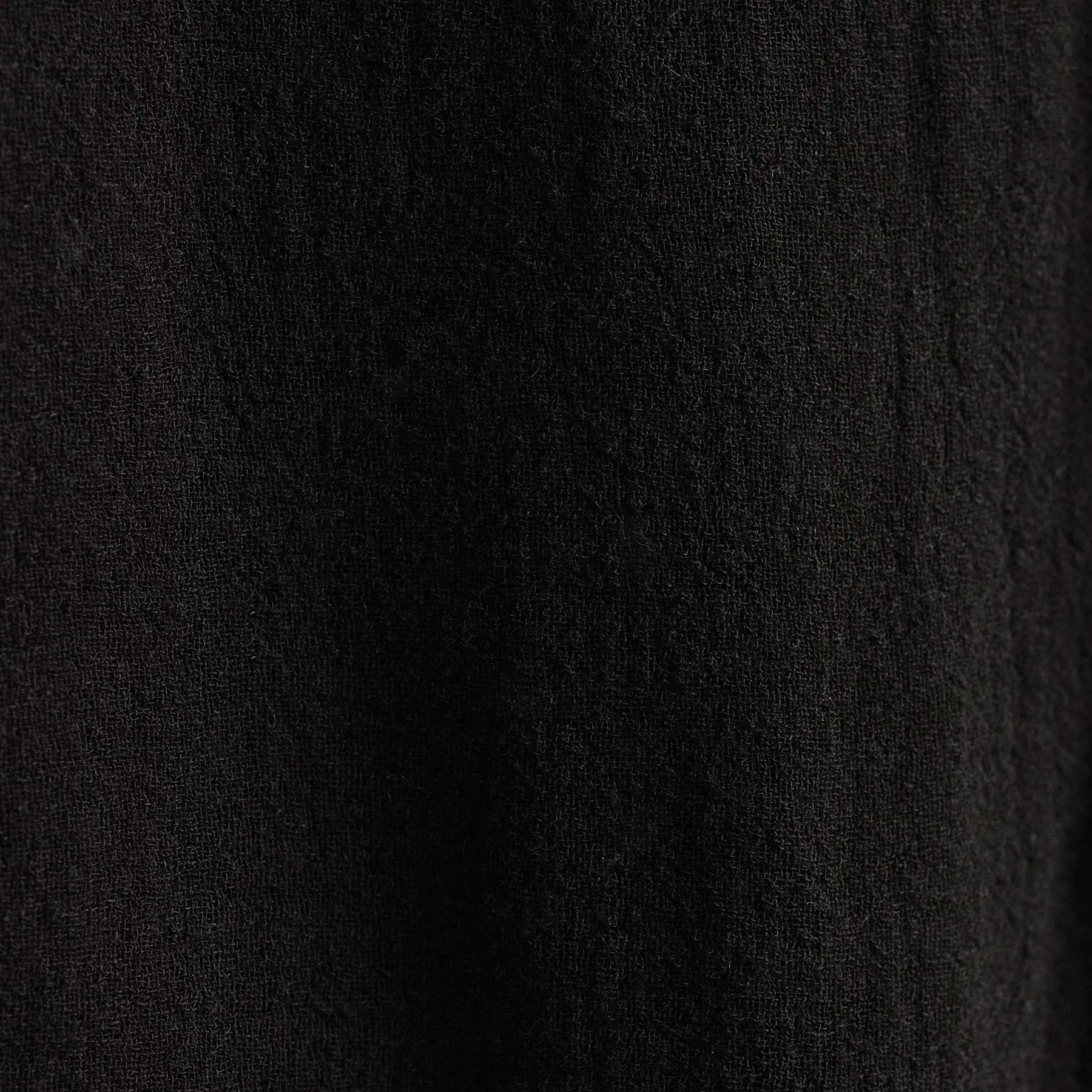 Solid Viscose Wool Shirting - Black sold by James Perse product image thumbnail 5