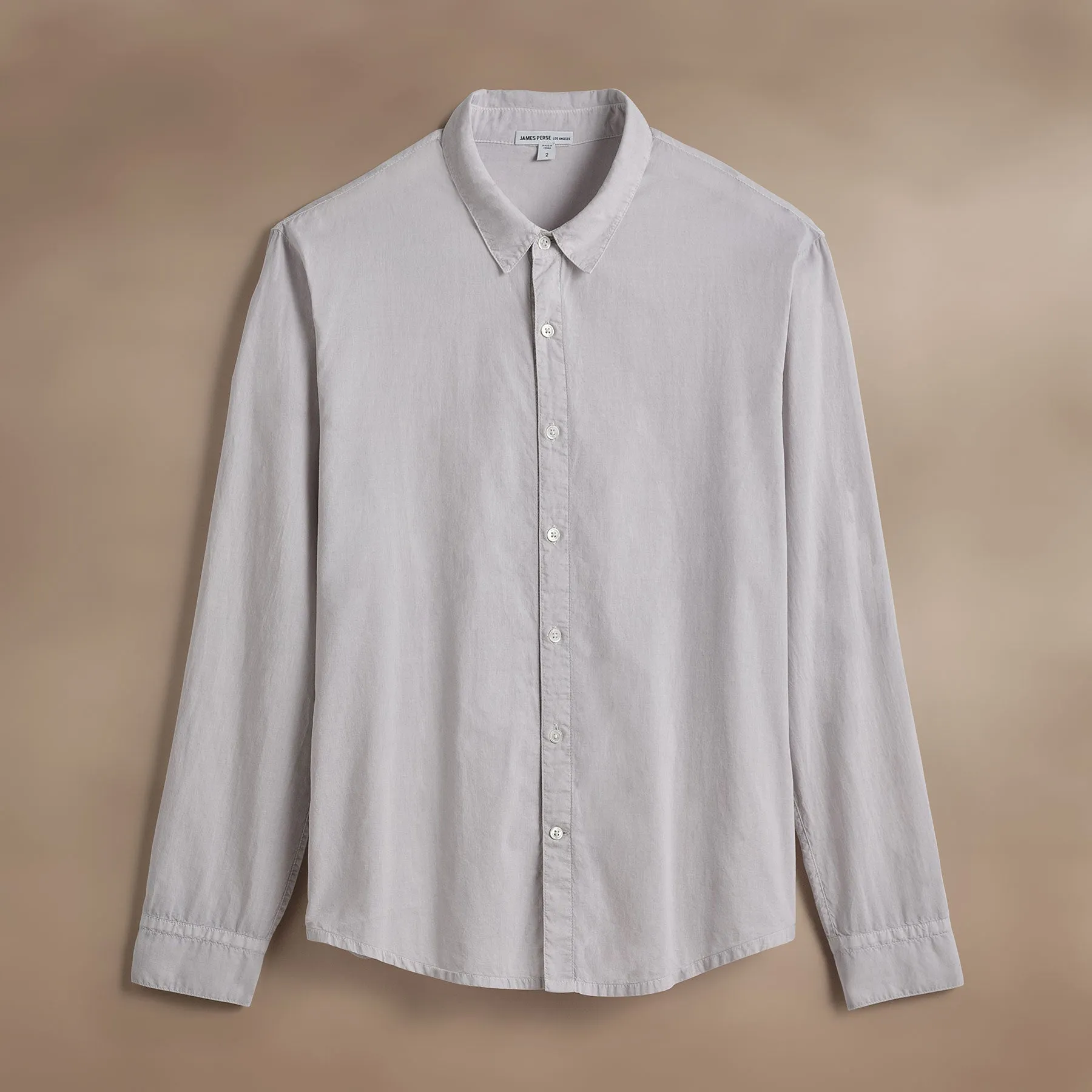 Standard Shirt - Light Mist Pigment sold by James Perse