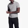 Brushed Stretch Jersey Polo - Silver Grey sold by James Perse