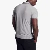 Brushed Stretch Jersey Polo - Silver Grey sold by James Perse