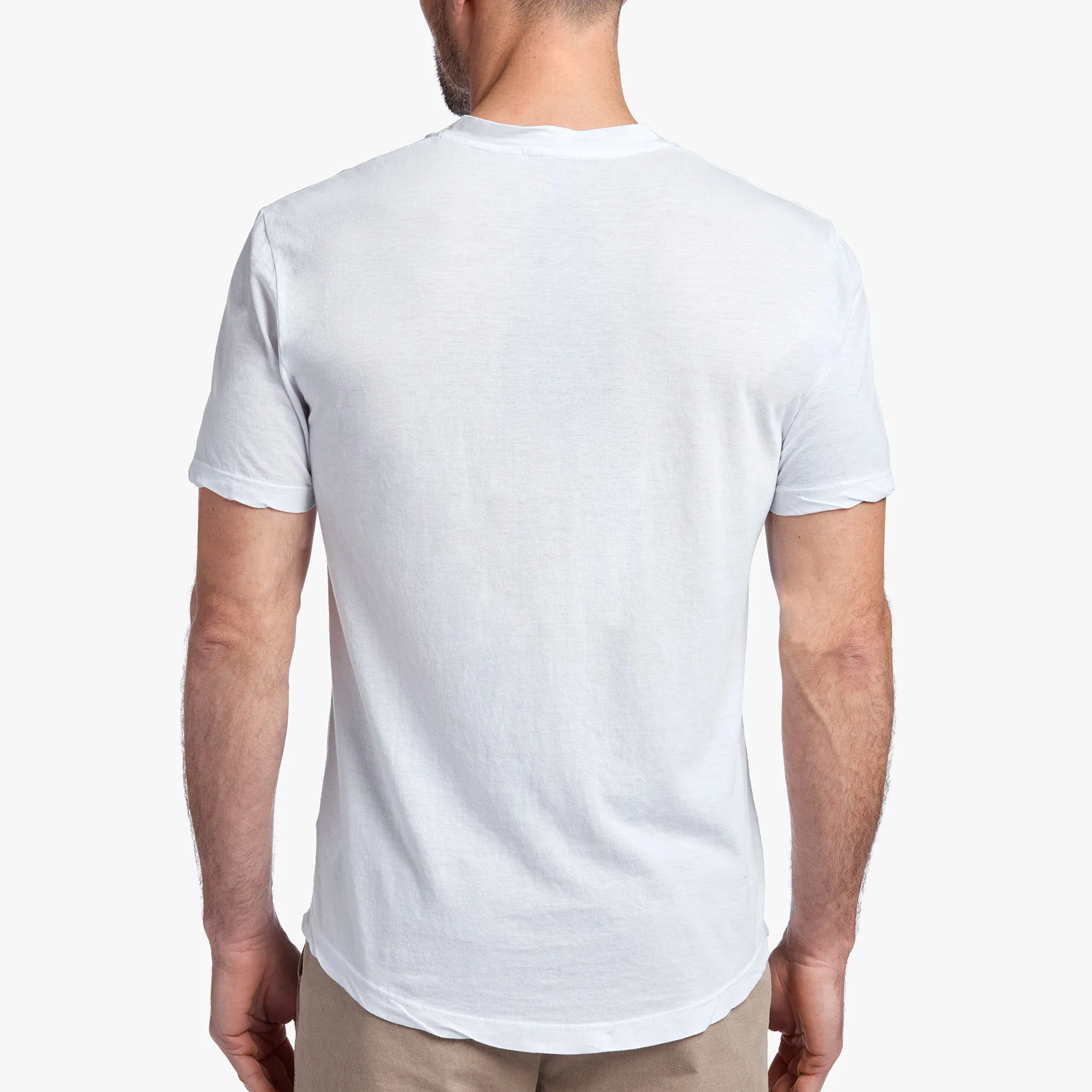 Clear Jersey V Neck - Magma Pigment sold by James Perse product image thumbnail 2