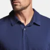 Sueded Jersey Polo - Cosmos sold by James Perse
