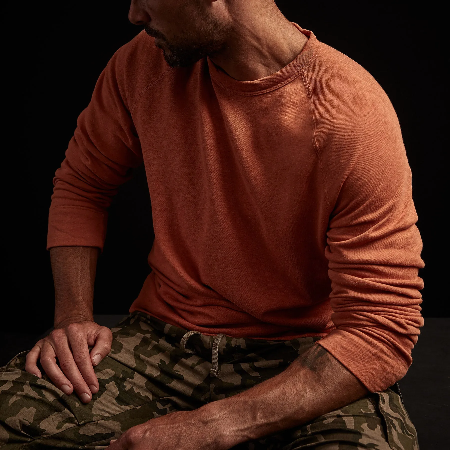 Vintage French Terry Sweatshirt - Sunburst sold by James Perse product image thumbnail 2