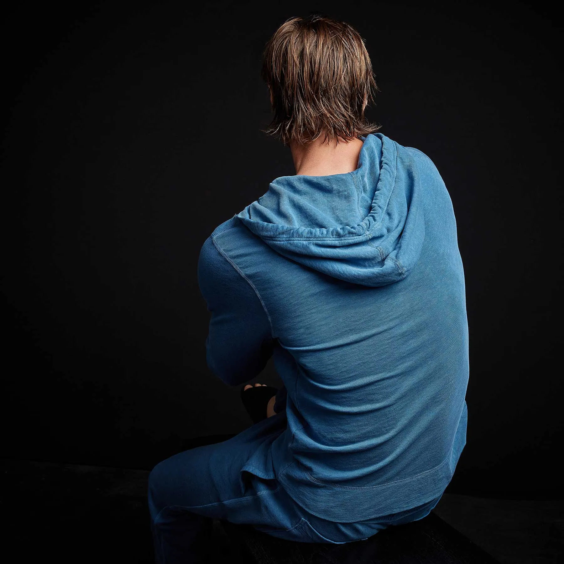 Vintage French Terry Zip Up Hoodie - Bolt Pigment sold by James Perse product image thumbnail 4