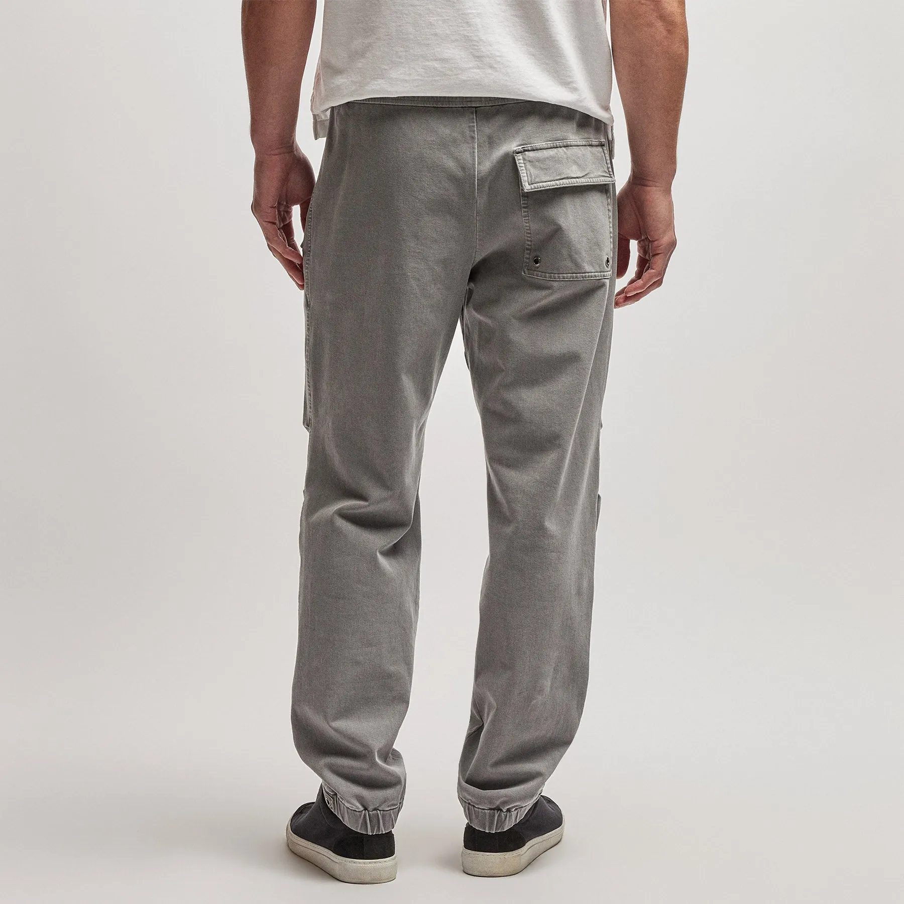 Cotton Terry Flight Pant - Silver Grey Pigment sold by James Perse product image thumbnail 3
