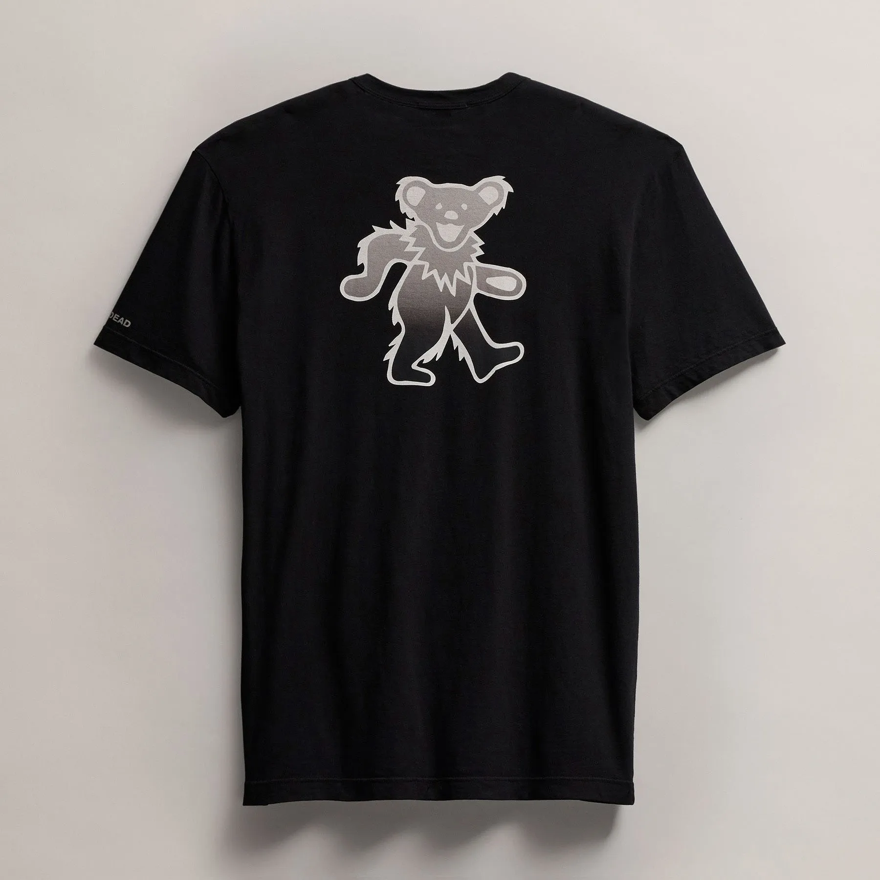Men's Grateful Dead Dancing Bear Short Sleeve Tee - Black sold by James Perse