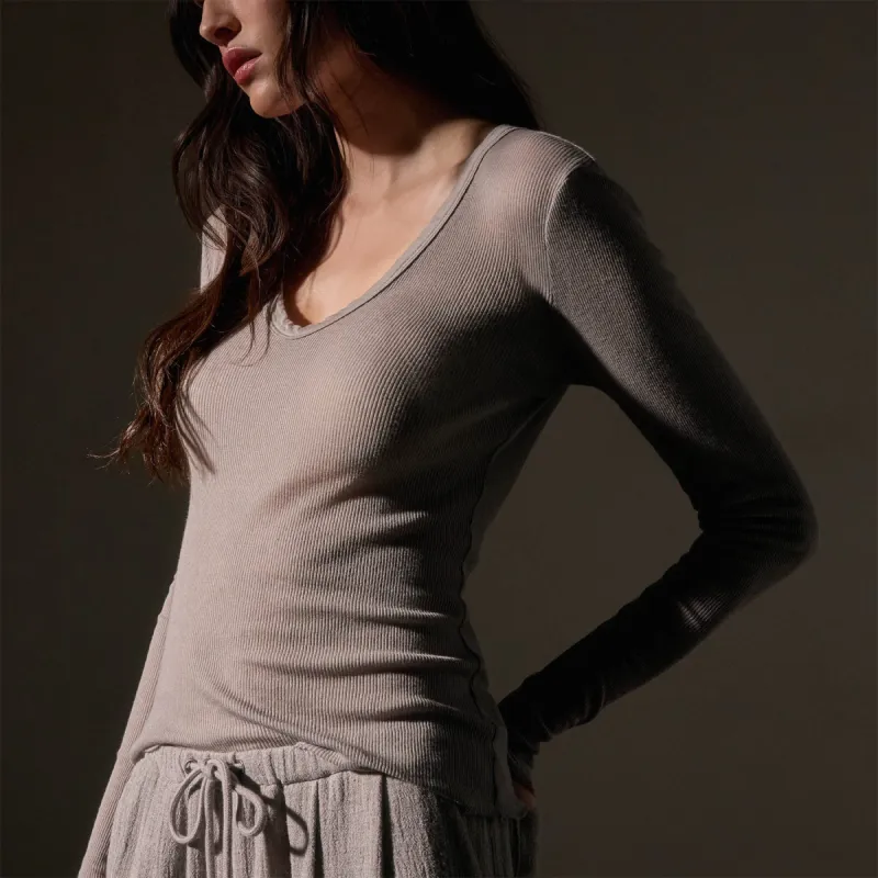 Deep V Tee - Dapple sold by James Perse