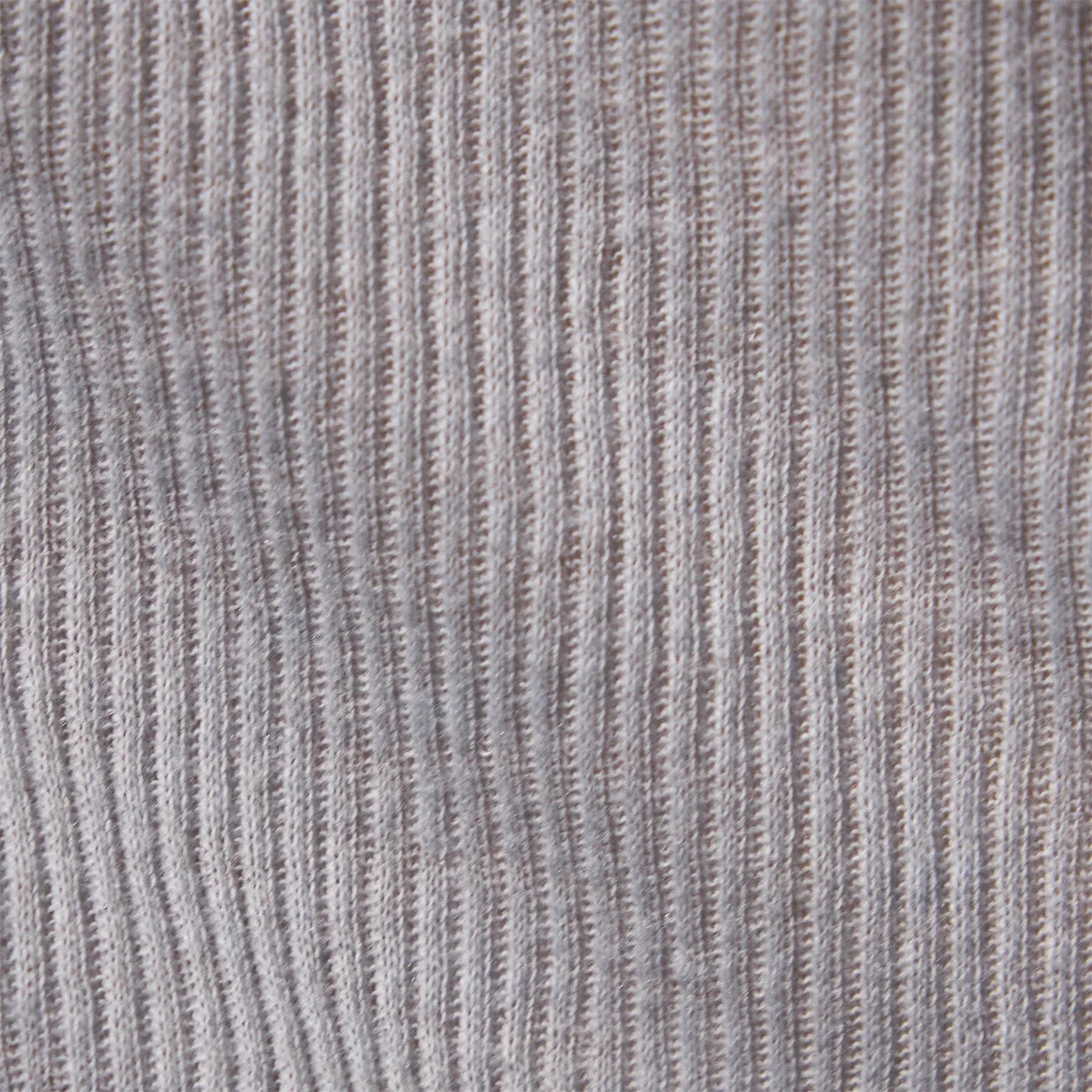Cotton Cashmere Blend Ribbed Long Sleeve Crew - Grey Glacier sold by James Perse product image thumbnail 5